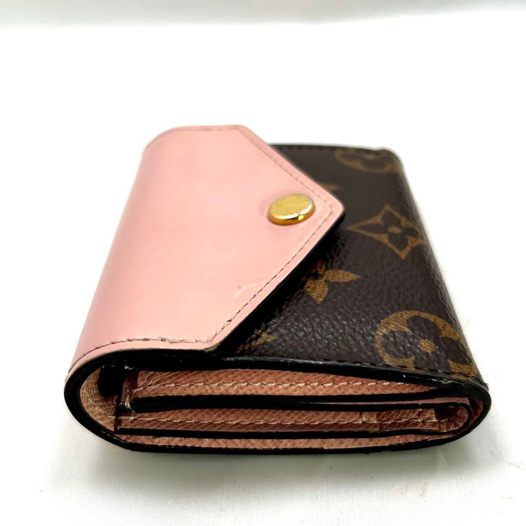 ルイヴィトン モノグラム ポルトフォイユ ゾエ ローズバレリーヌ M62932