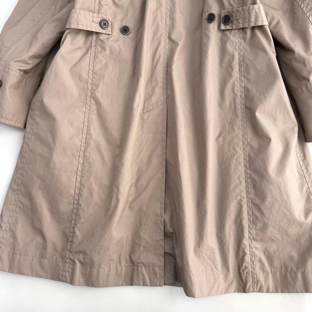 【MHL】ダウンライナー付きステンカラーコート（M）ブラウン　トレンチコート