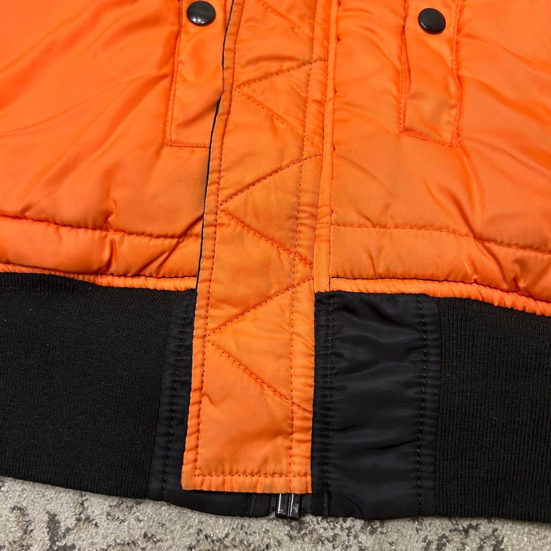 ALPHA IMDUSTRIES MA-1 アルファ　フライトジャケット L 黒