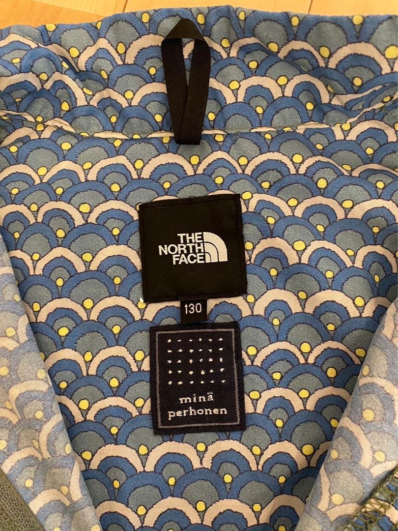 【130cm 】THE NORTH FACE ×ミナペルホネンフードジャケット