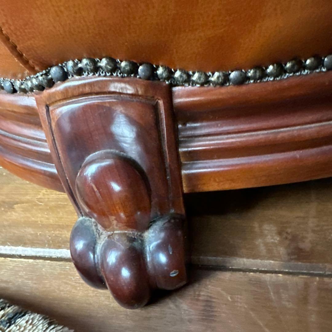 削除前最終お値引き❣️ヴィンテージ1pソファー　1人掛けソファ