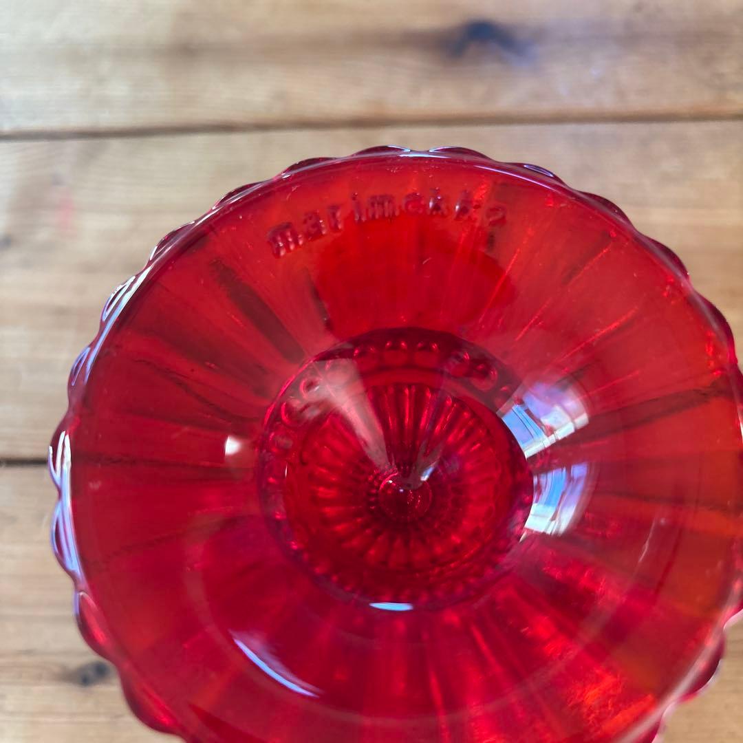  × marimeklo maribowl マリボウル Red 赤