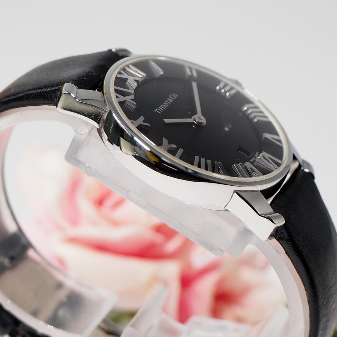 美品 ティファニー TIFFANY アトラスドーム デイト 腕時計 F313
