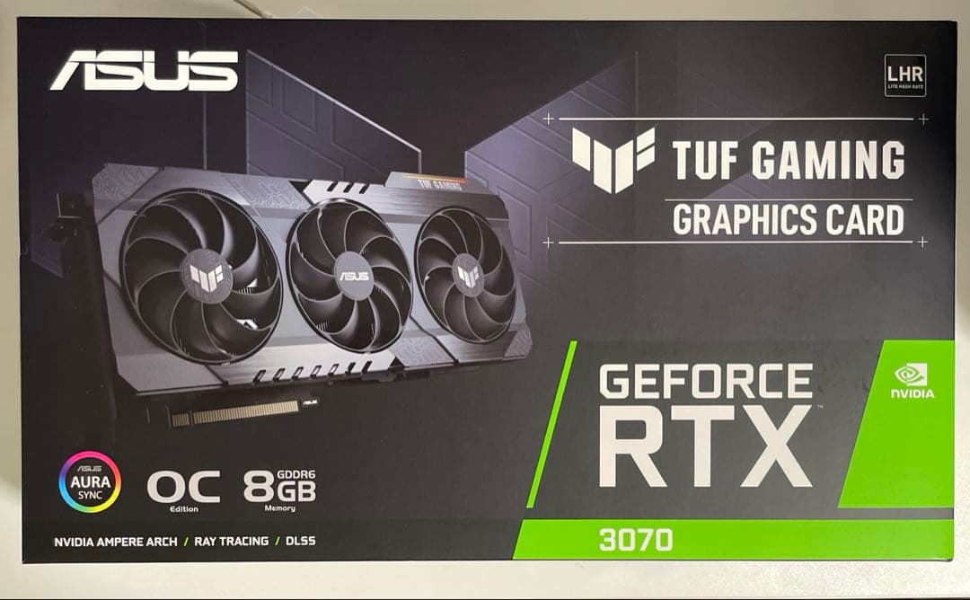 グラフィックボード・グラボ・ビデオカード TUF GAMING ASUS GEFORCE RTX 3070