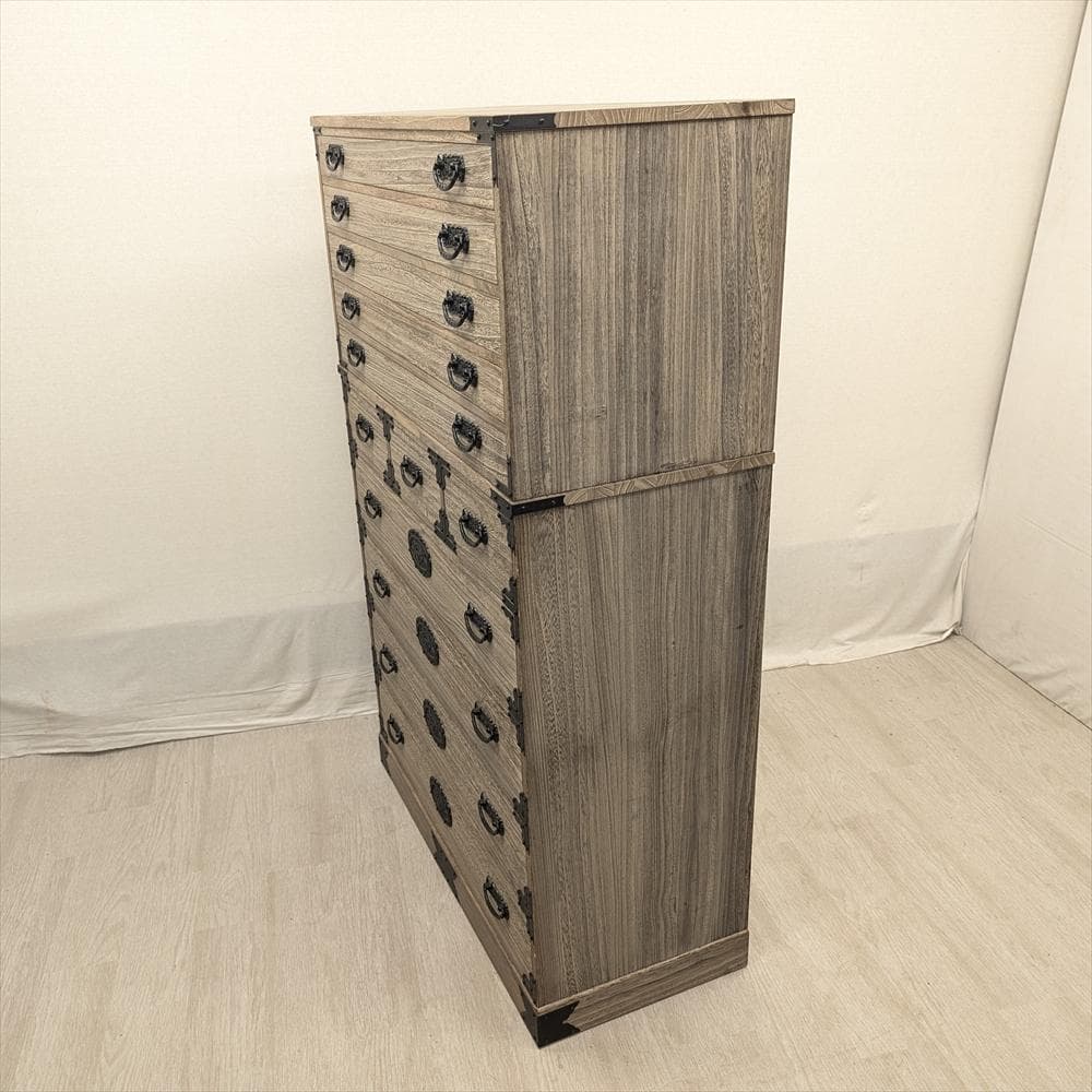 焼桐　整理箪笥　着物箪笥　和箪笥　タンス　たんす　チェスト　引き出し　気密　蟻組