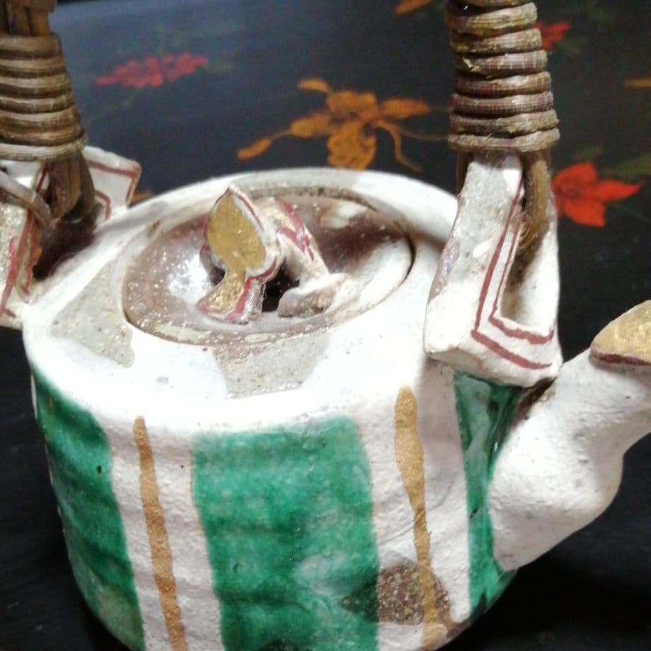 九谷　虚空蔵窯土瓶