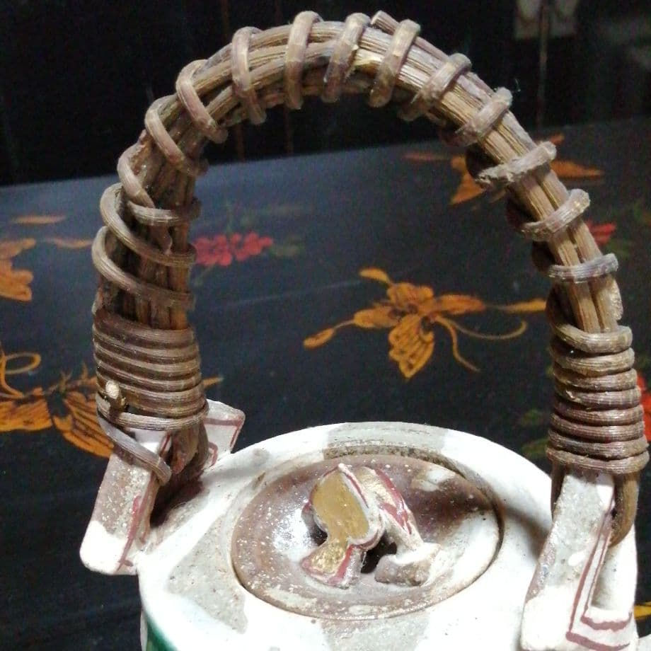 九谷　虚空蔵窯土瓶