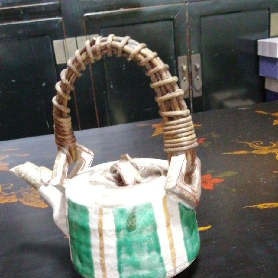 九谷　虚空蔵窯土瓶