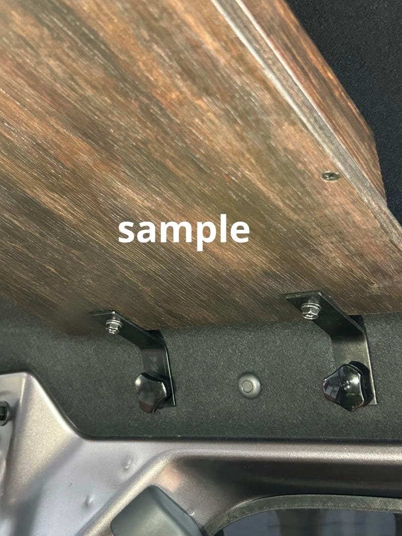 ラスト1点 NVAN 天井棚 簡単取付キット 天板 ブラケット カスタム 内装