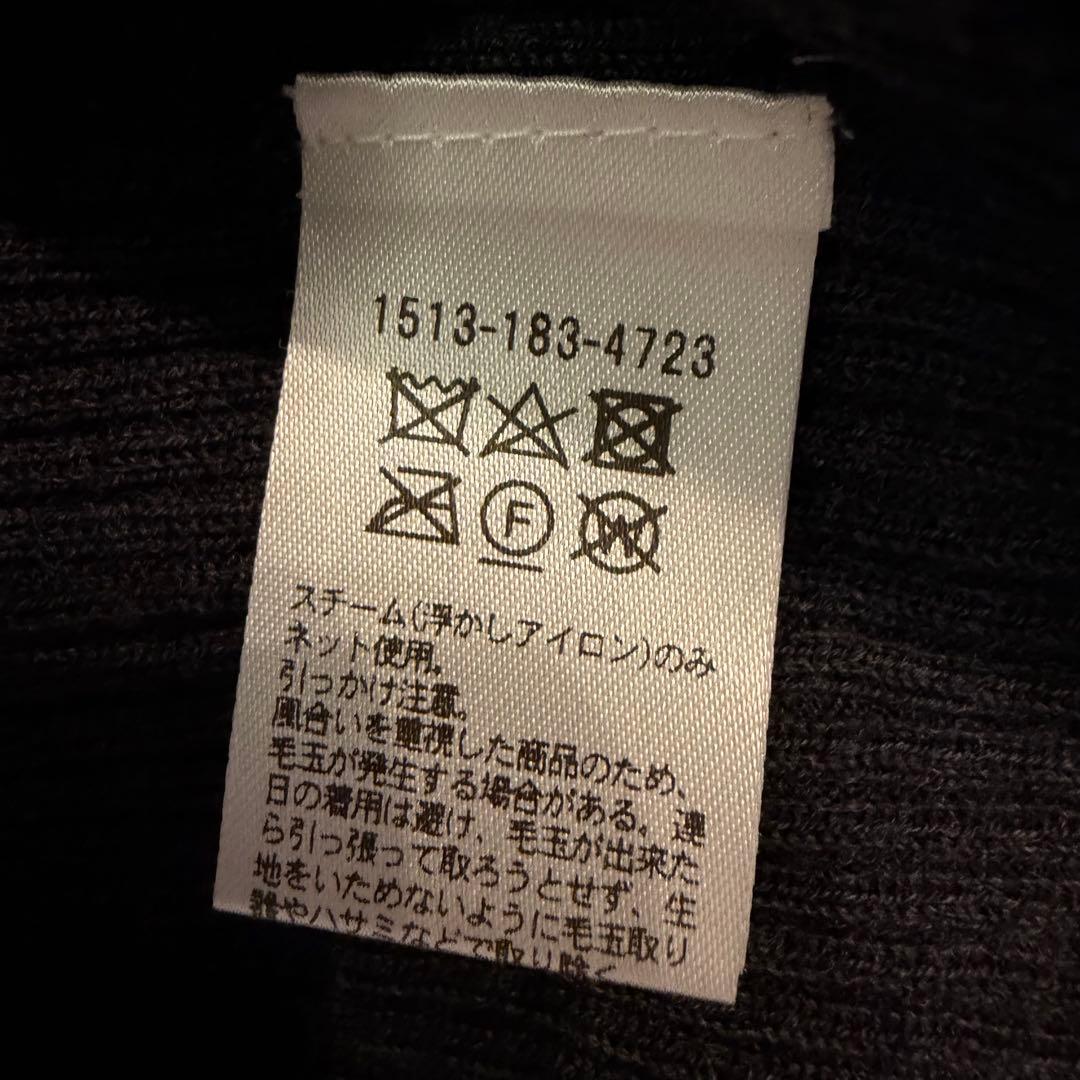 ユナイテッドアローズ レディ2WAYニット レース襟取外し可能 グレー