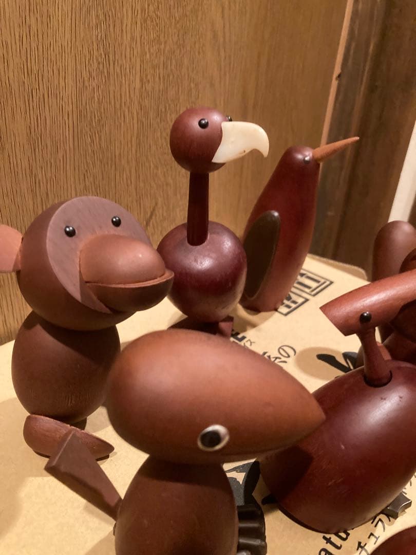 千趣会 ロイヤルペット　雑貨 木製動物フィギュアセット 11点　置物　インテリア