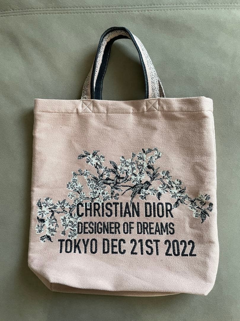 ChristianDior クリスチャンディオール 夢のクチュリエ展　限定トート