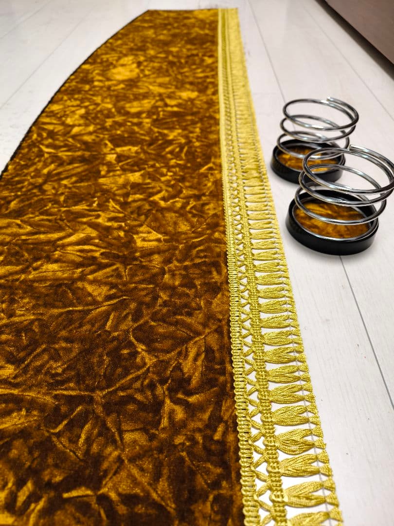 専用出品！チンチラダッシュマット！ゴールドブラウン　ドリンクホルダーセット