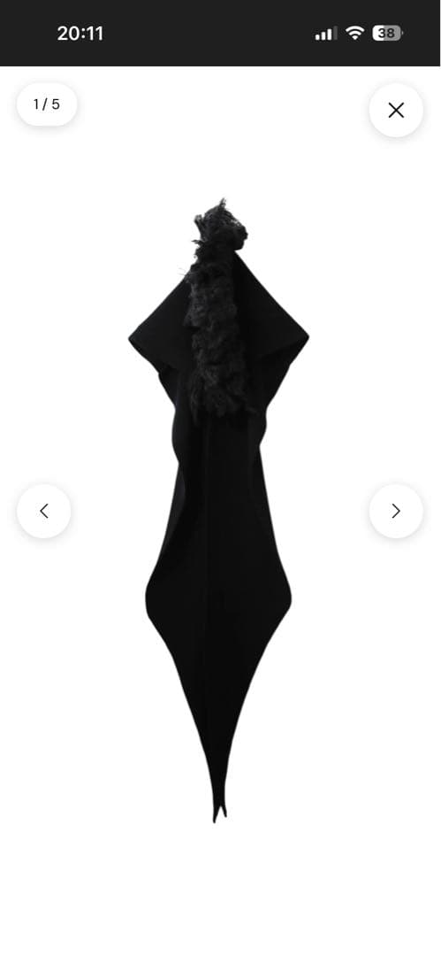 小物 ORIMI PUNKX HOODED SCARF