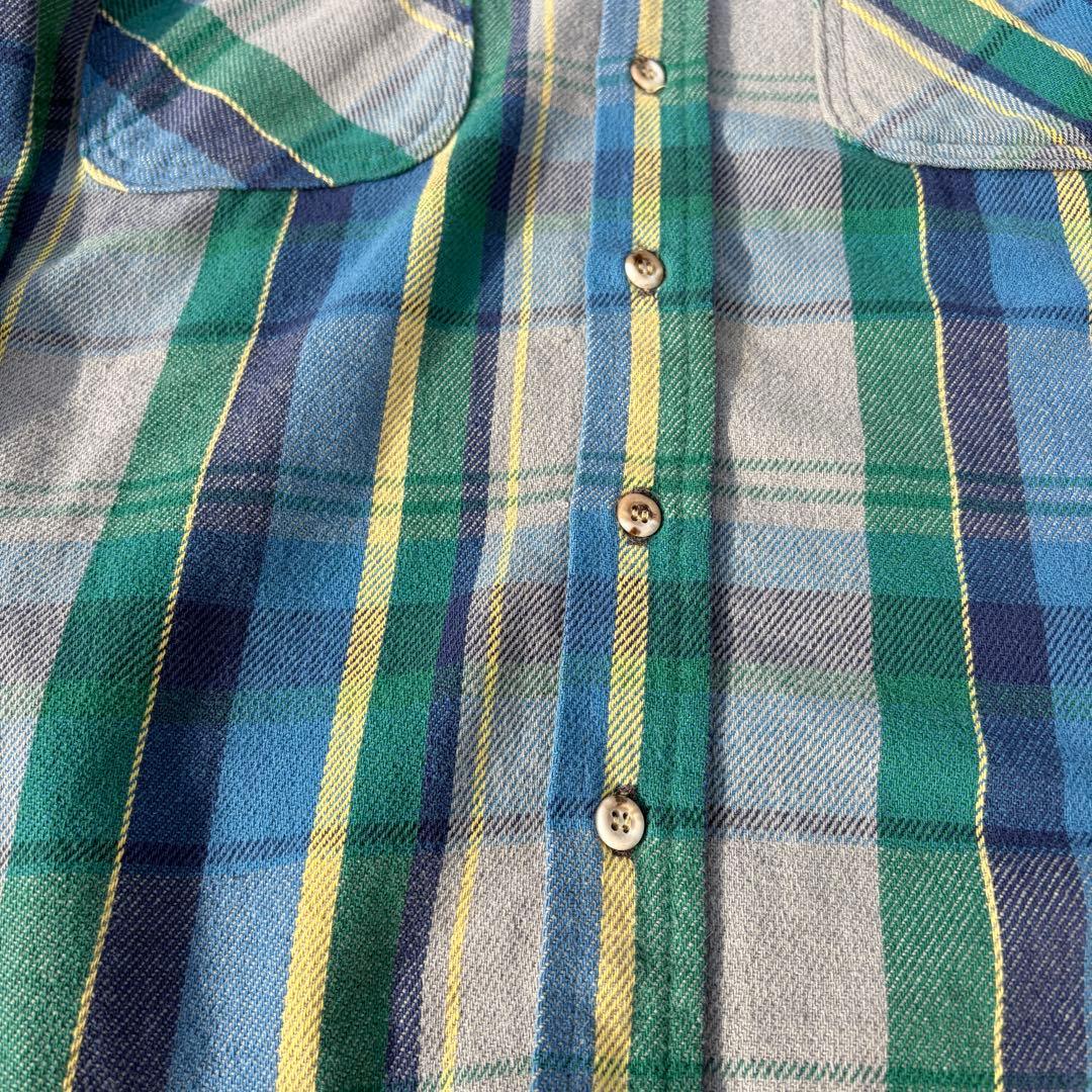 名作✨ 80s~90s St John's Bay ネルシャツ USA製