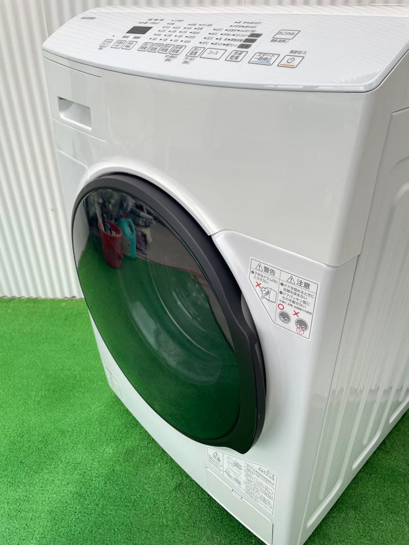 858 アイリスオーヤマ 8kg ドラム式洗濯乾燥機 温水ヒーター シワ取り搭載