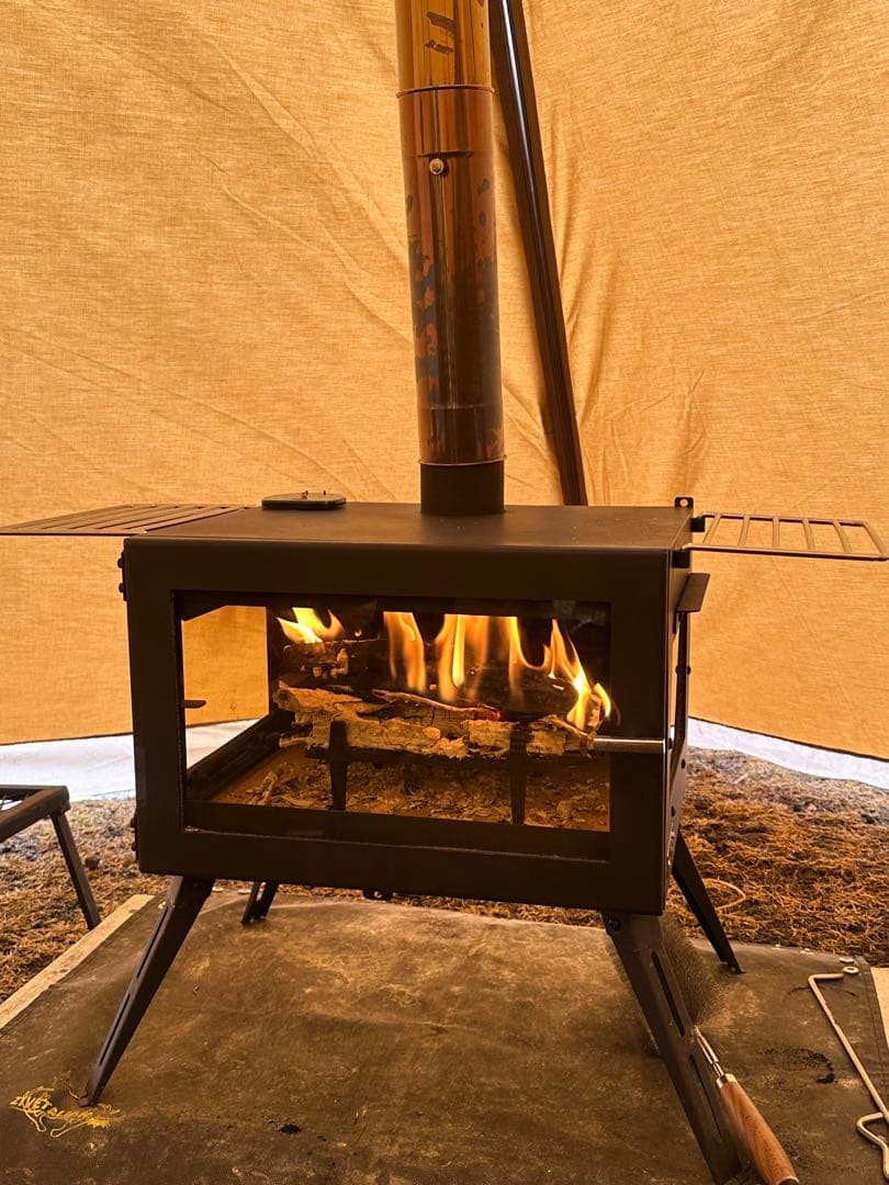 Mt.sumi 薪ストーブ AURA ver.2 延長煙突付きフルセット