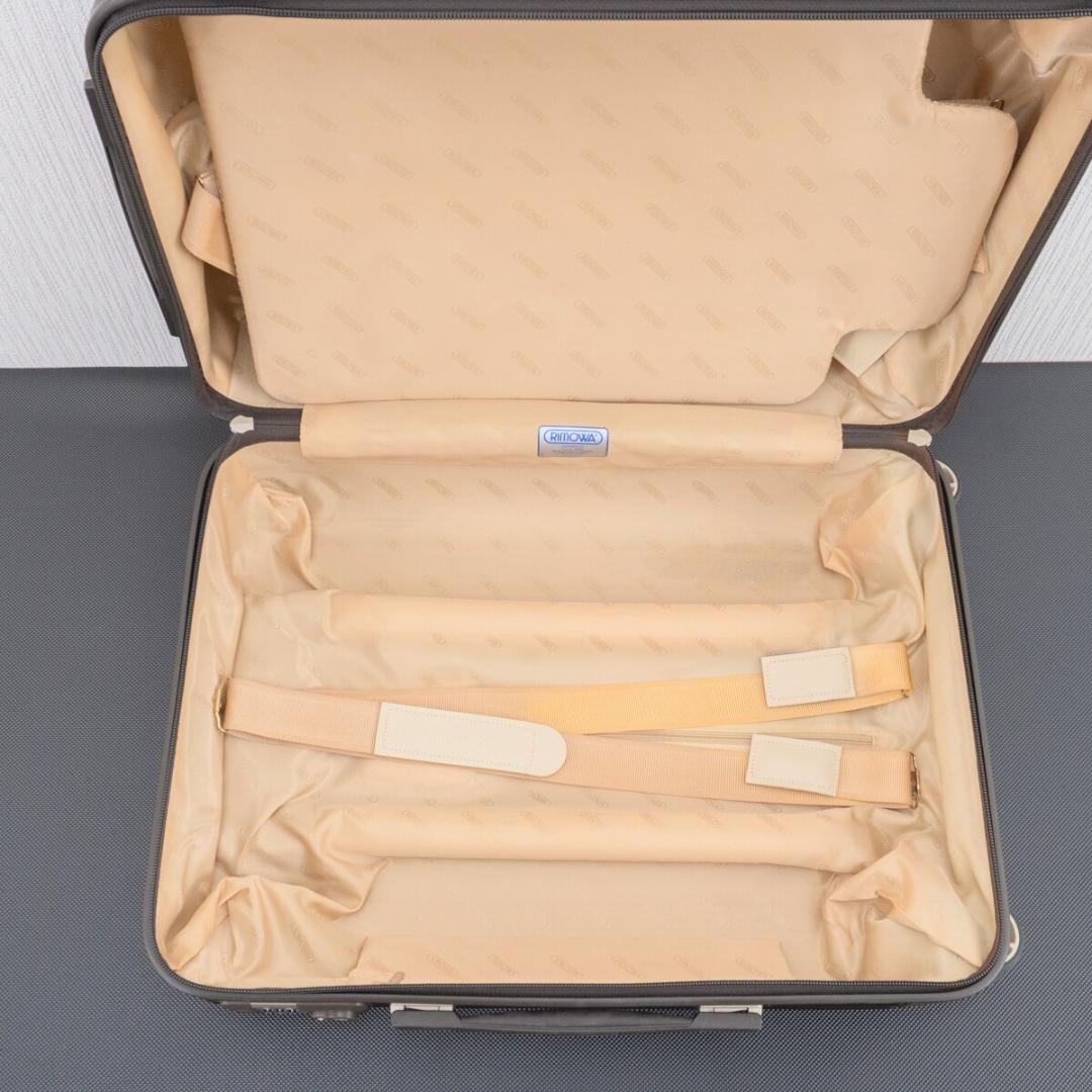 リモワ サルサデラックス 32L 機内持ち込み 4輪 TSAロック キャビン 茶