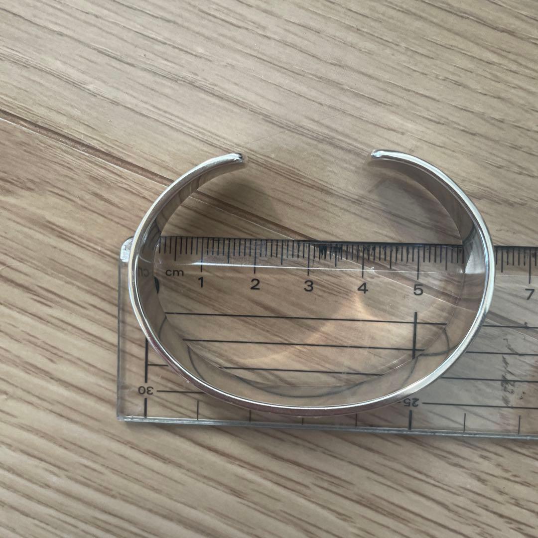 シルバー ブレス　平打ちブレス　Sサイズ　ゴローズ好きに