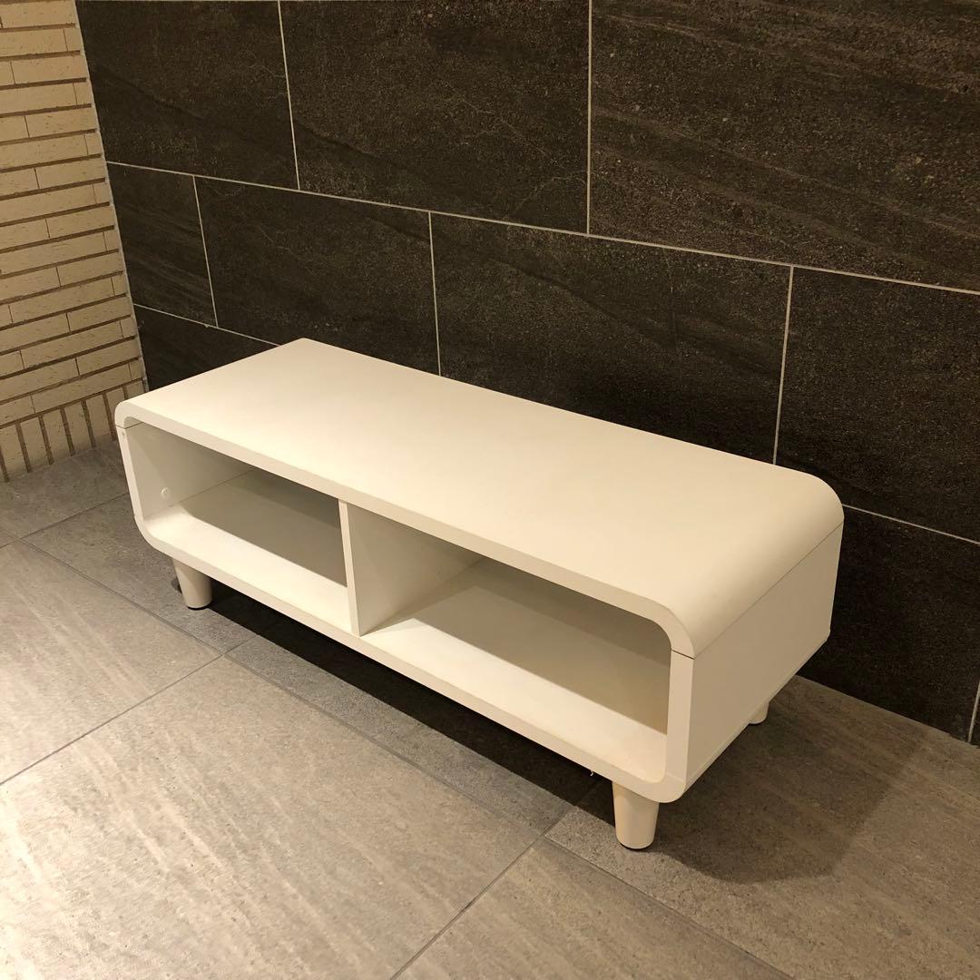 ホワイト テレビ台 引き出し付き ニトリ テレビボード　クルーズ40 N