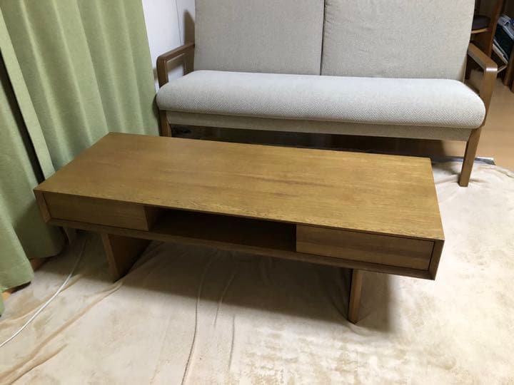 タイムセール　カリモク　木製　天然木　ソファ　テーブル　ローテーブル　ソファ