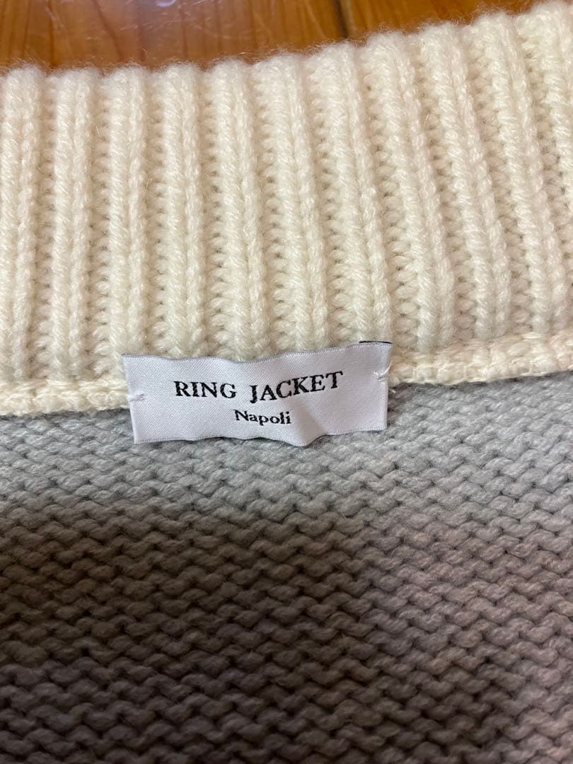 極美品RINGJACETアワードニット ジャケット ships beams