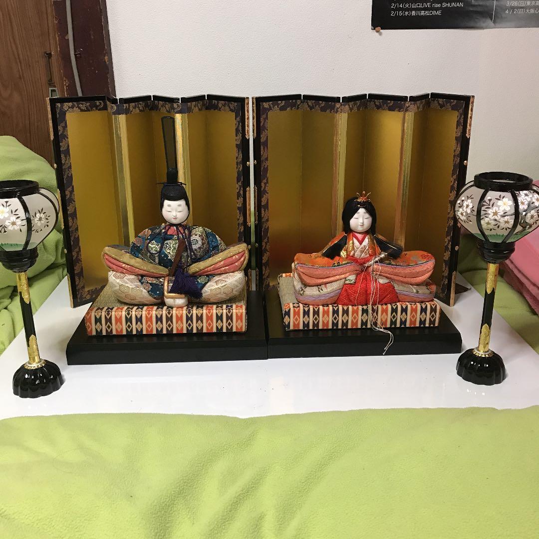 雛人形 30号 親王飾 木目込人形 ケースなし