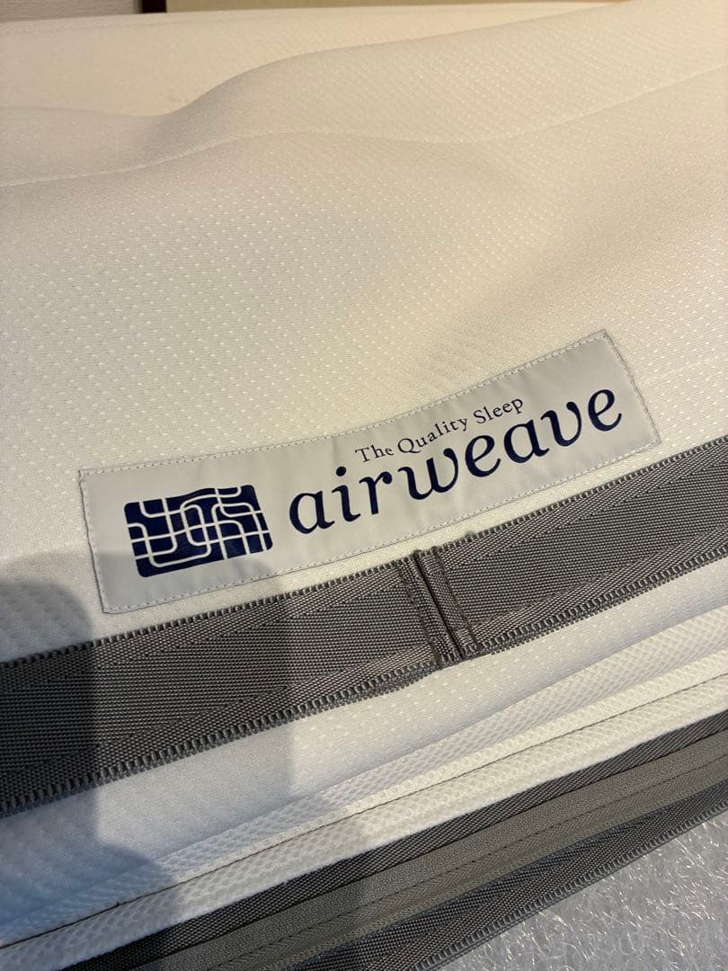 [オキシクリーン済] 美品 ダブル エアウィーヴ ベッドマットレス S02