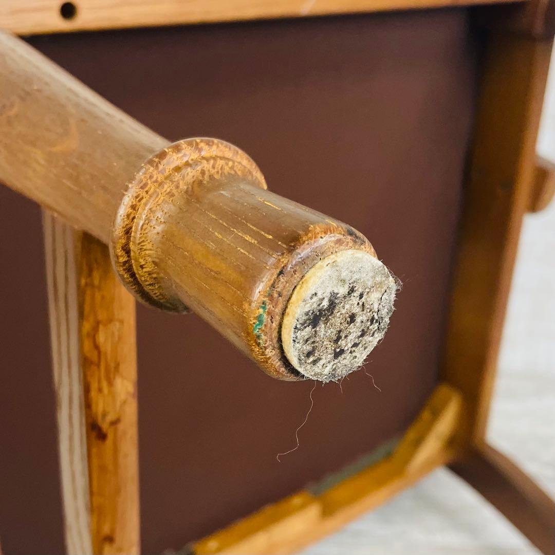 飛騨産業 キツツキ アームチェア ビンテージ 穂高ラタン背　オールド調　肘掛椅子