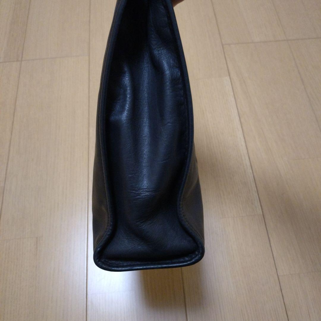【日本製】SOMES SADDLE オールレザートートバッグ　ブラック