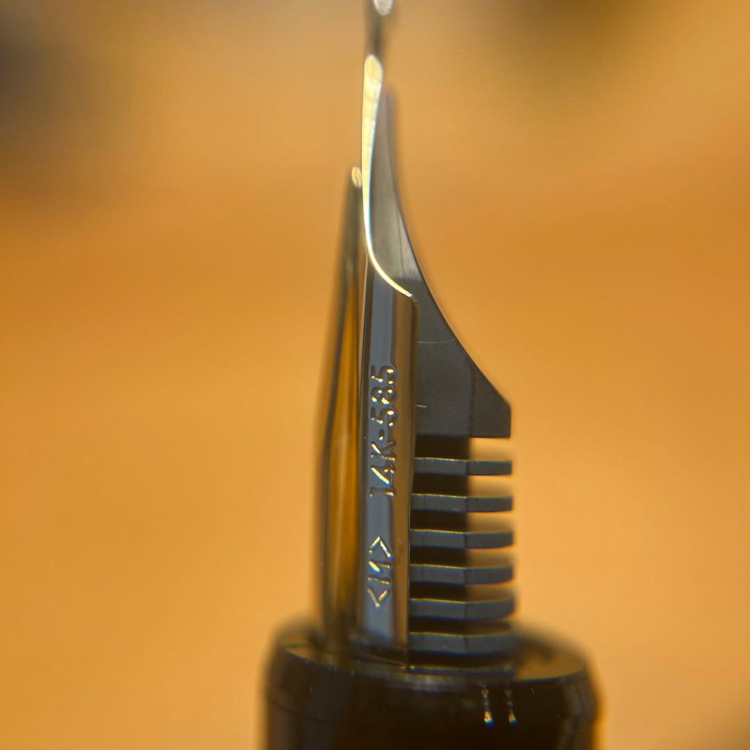 パイロット　ジャスタス95 中字　14k Justus95 ネットブラック