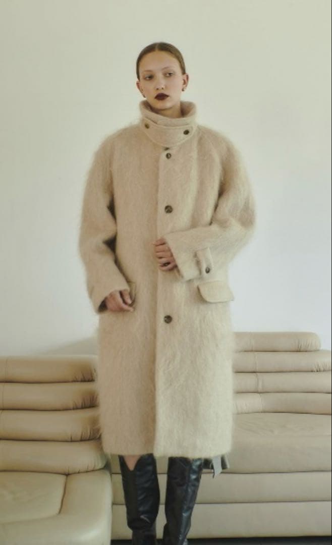 【タグ付き】RANDEBOO Mohair classic coat