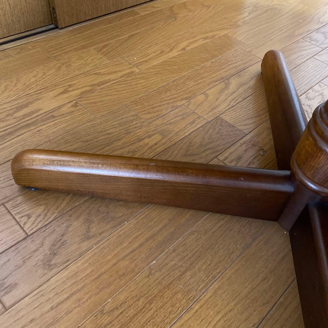 飛騨産業 キツツキマーク ダイニングテーブル ラウンド