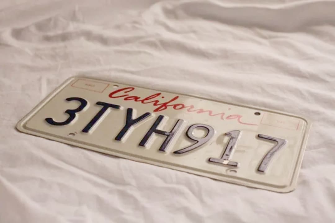 カリフォルニアナンバープレート