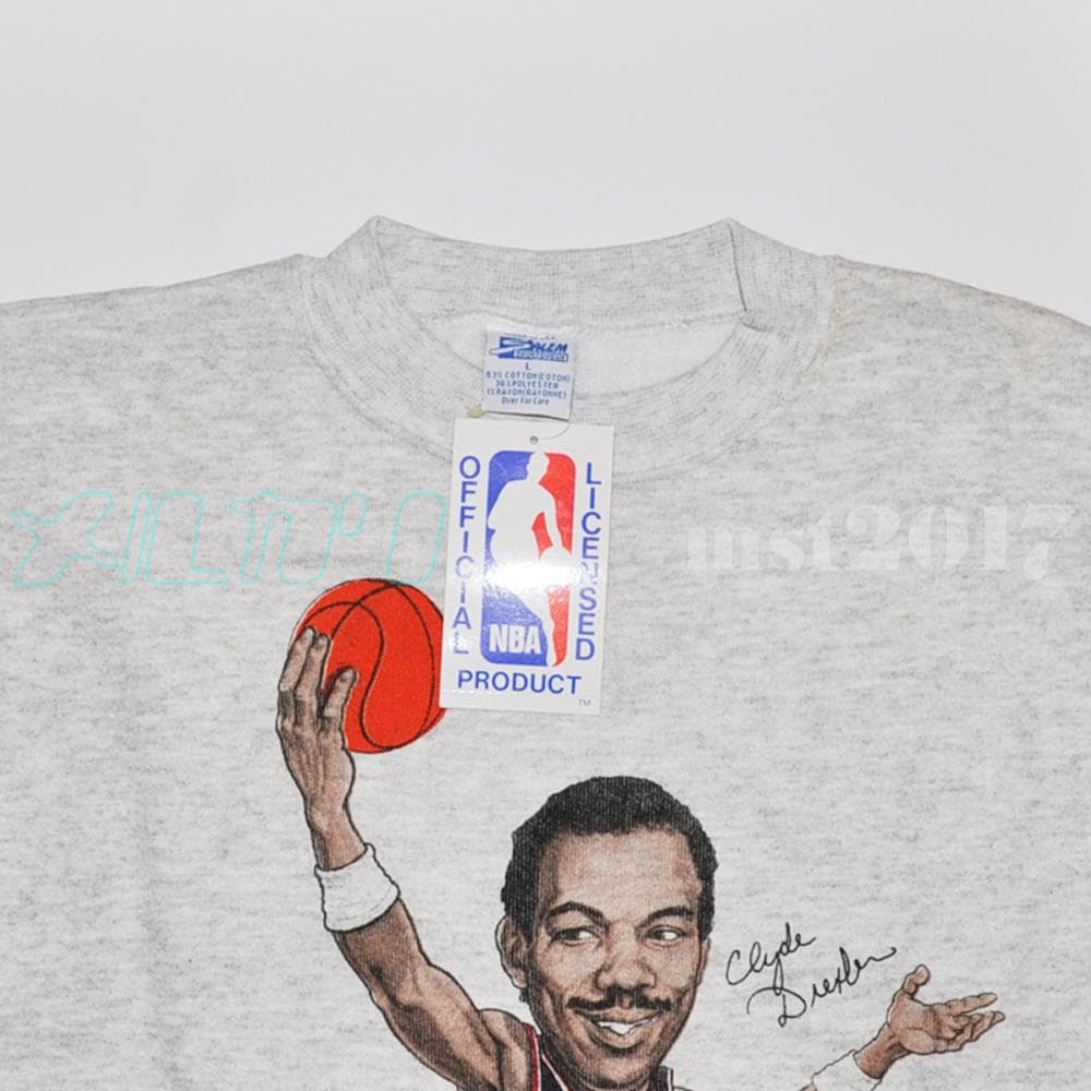 【NBA スウェット】Salem ブレイザーズ クライドドレクスラー 90s