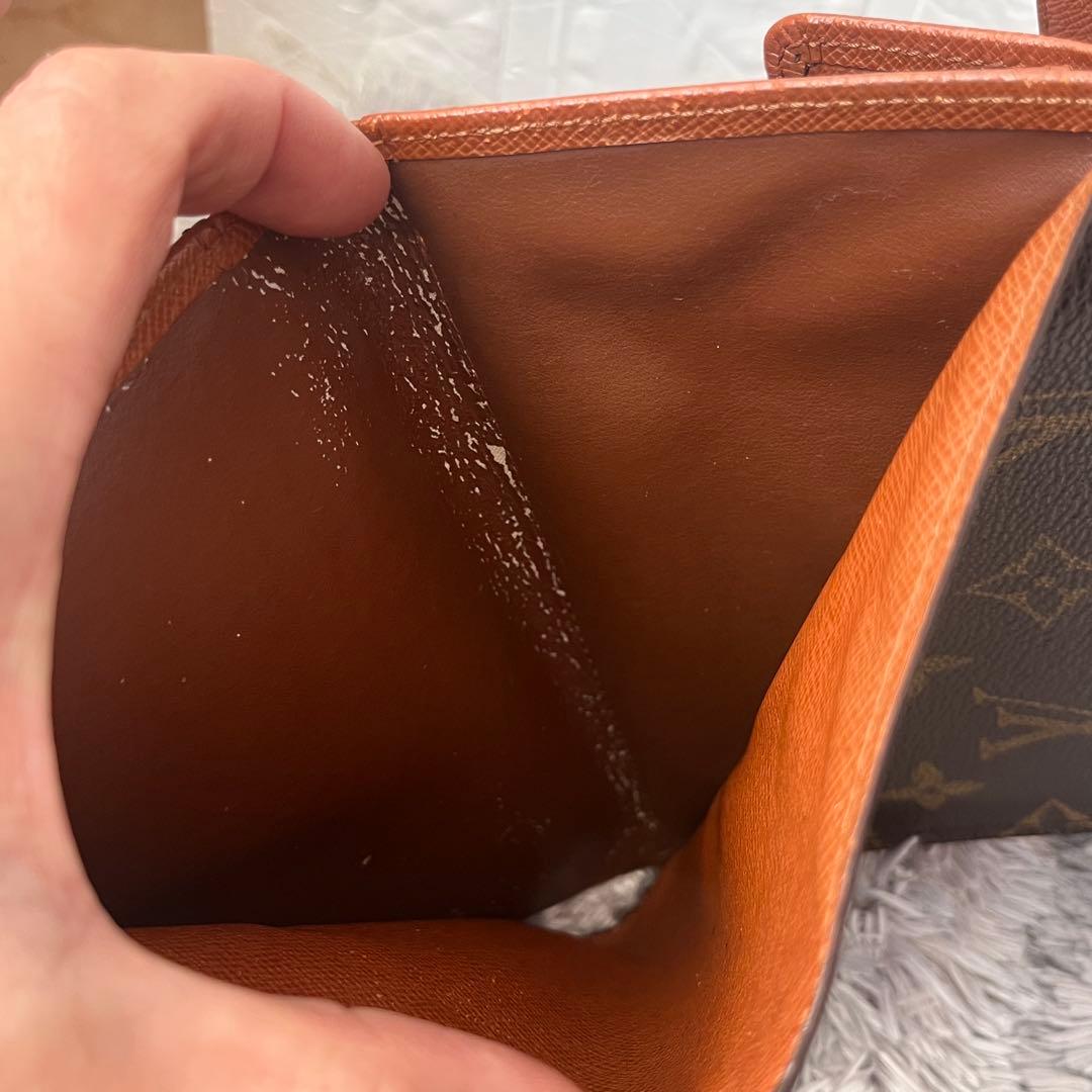 ルイヴィトン　折り財布　モノグラム　ポルトトレゾール　メンズ　レディース