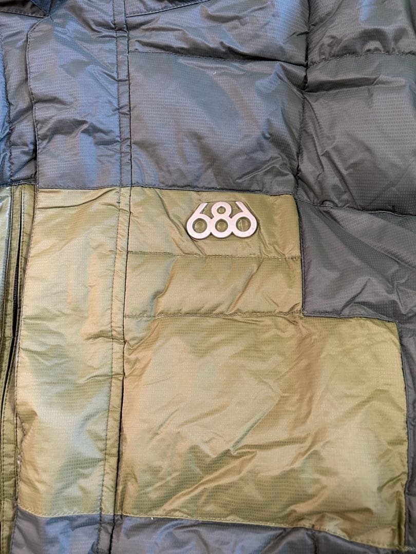 686 スノーボードウェア　ダウン　XL