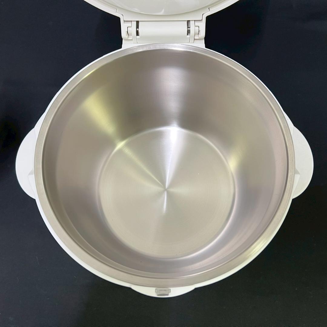 未使用 サーモス シャトルシェフ 真空保温調理器 KBB-1602 モノホワイト