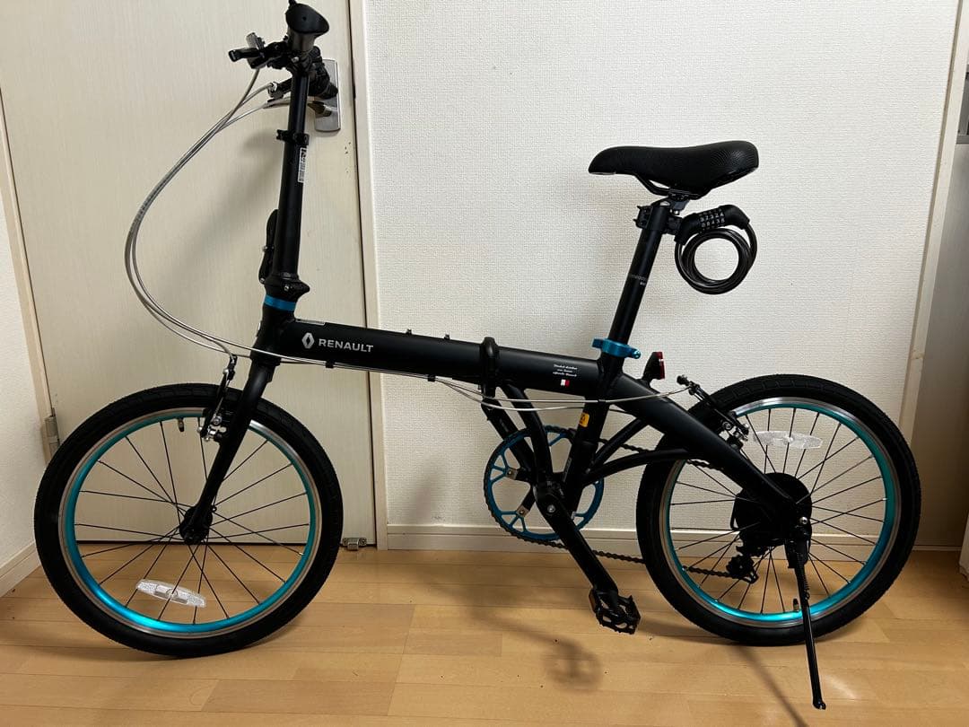 RENAULT LIGHT10 折りたたみ自転車 マットブラック