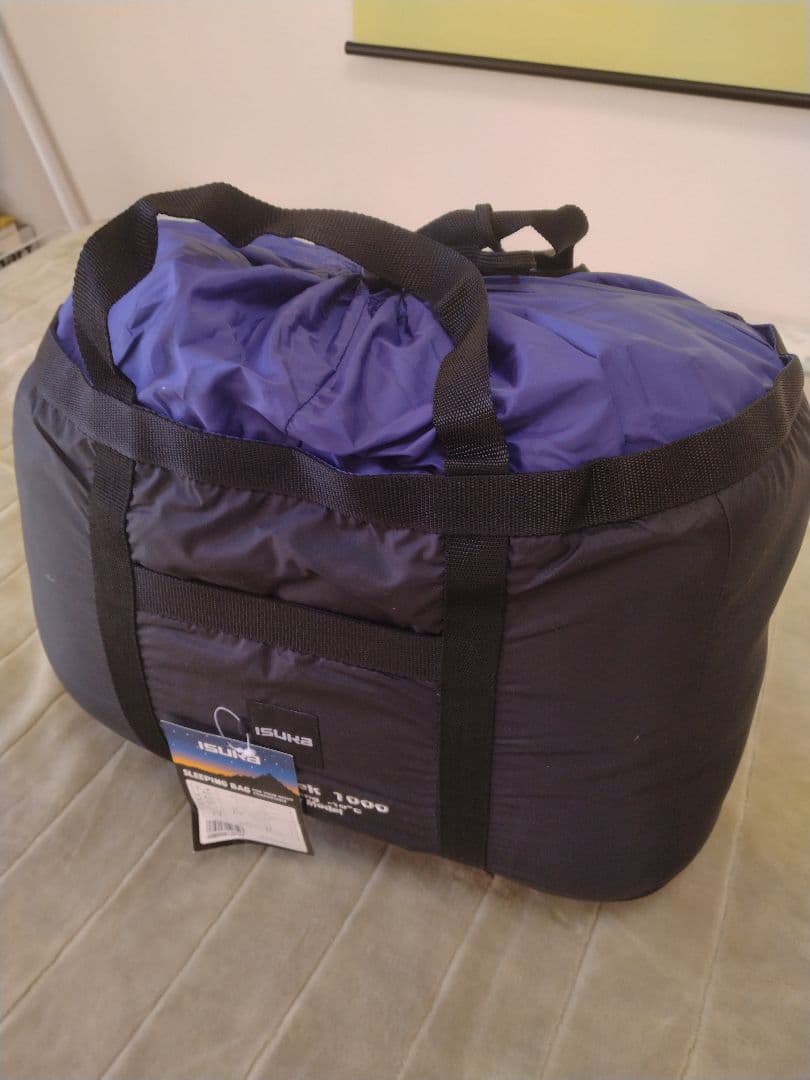 中古良品①　イスカ ISUKA Trek1000 シュラフ