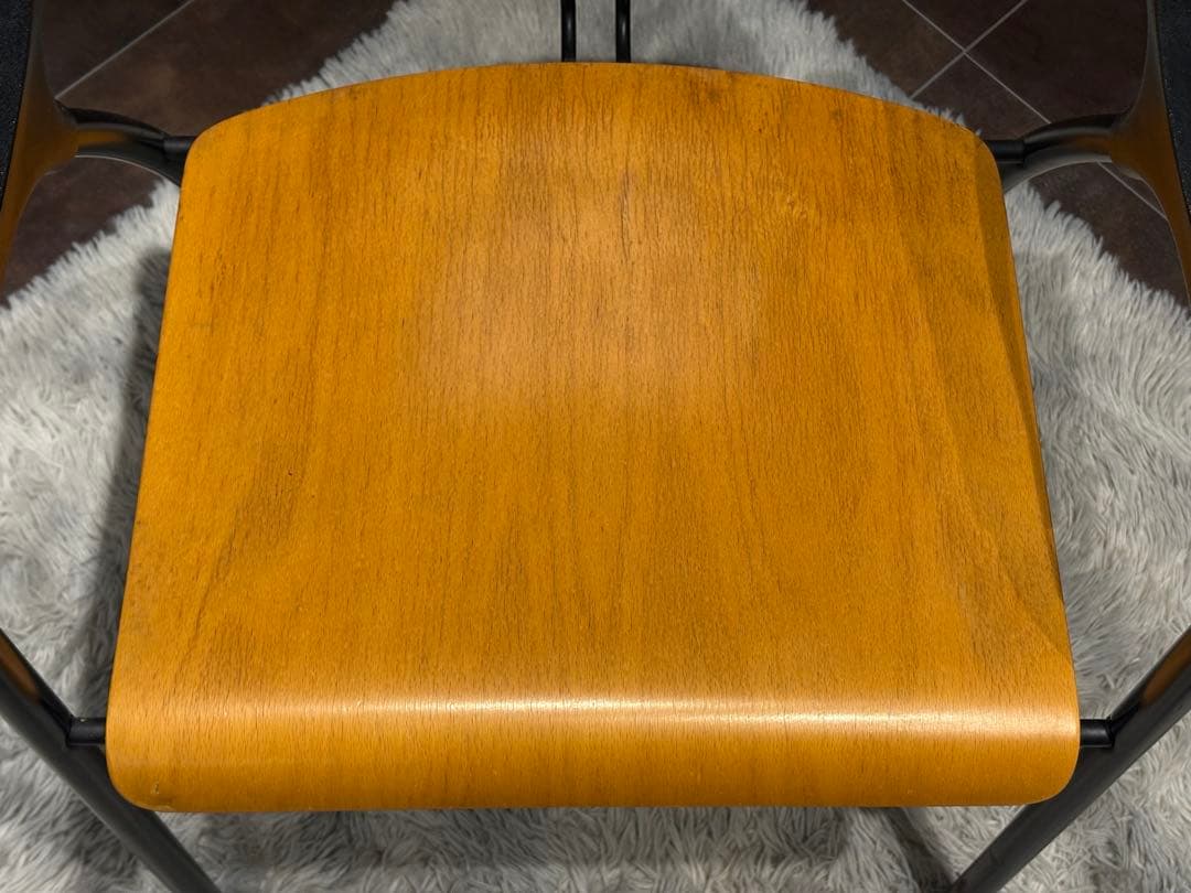 シティ系 ダイニングチェア　リビングチェア　アームチェア　椅子　ヴィンテージ　G