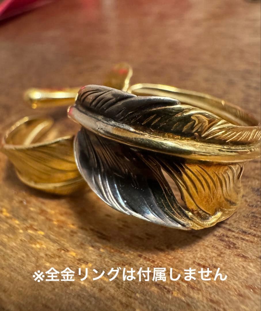 アクセサリー LARRY SMITH KAZEKIRI RING SILVER & K18