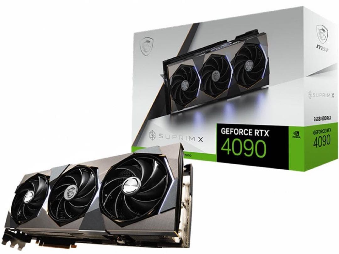 グラフィックボード・グラボ・ビデオカード MSI GeForce RTX 4090 SUPRIM X