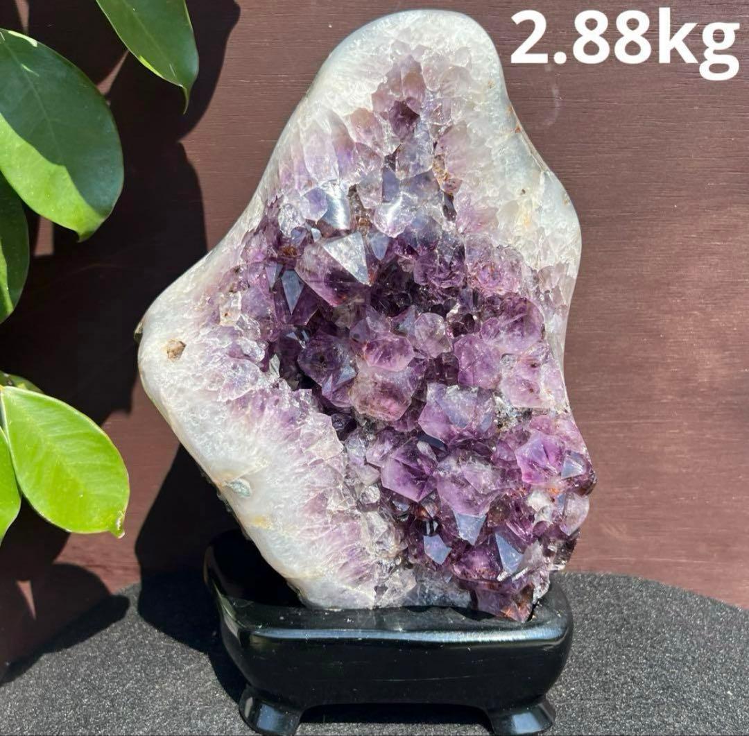 アメジスト クラスター 原石 紫水晶 天然石 パワーストーン 置き物