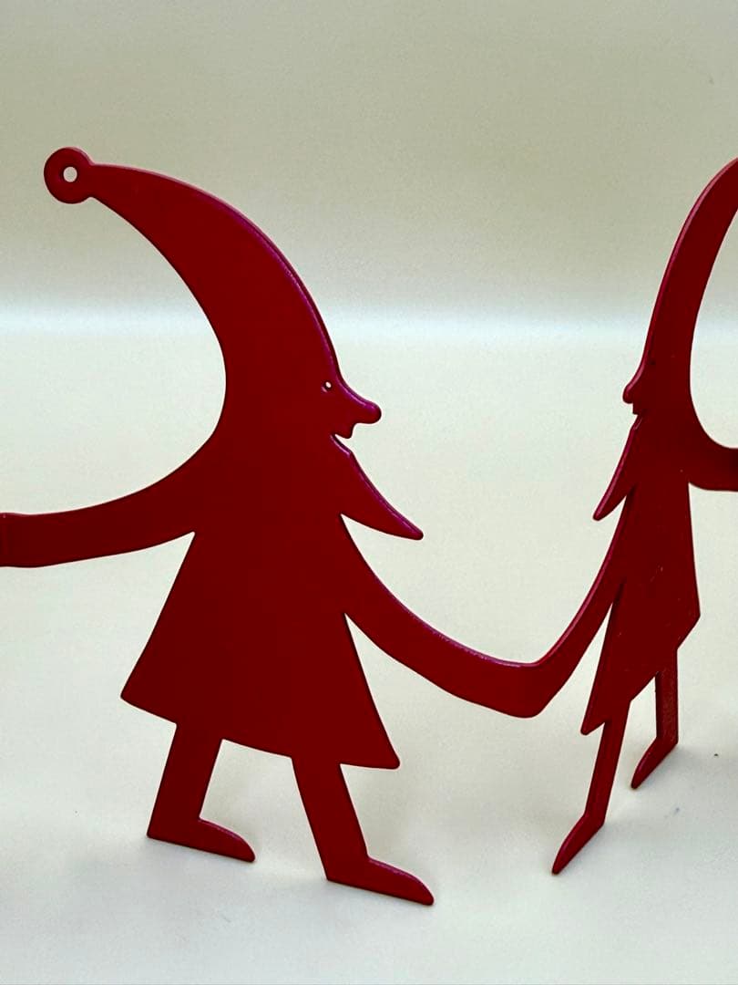 フィンランド購入 アイアン製 北欧オブジェ 未使用 約34cm