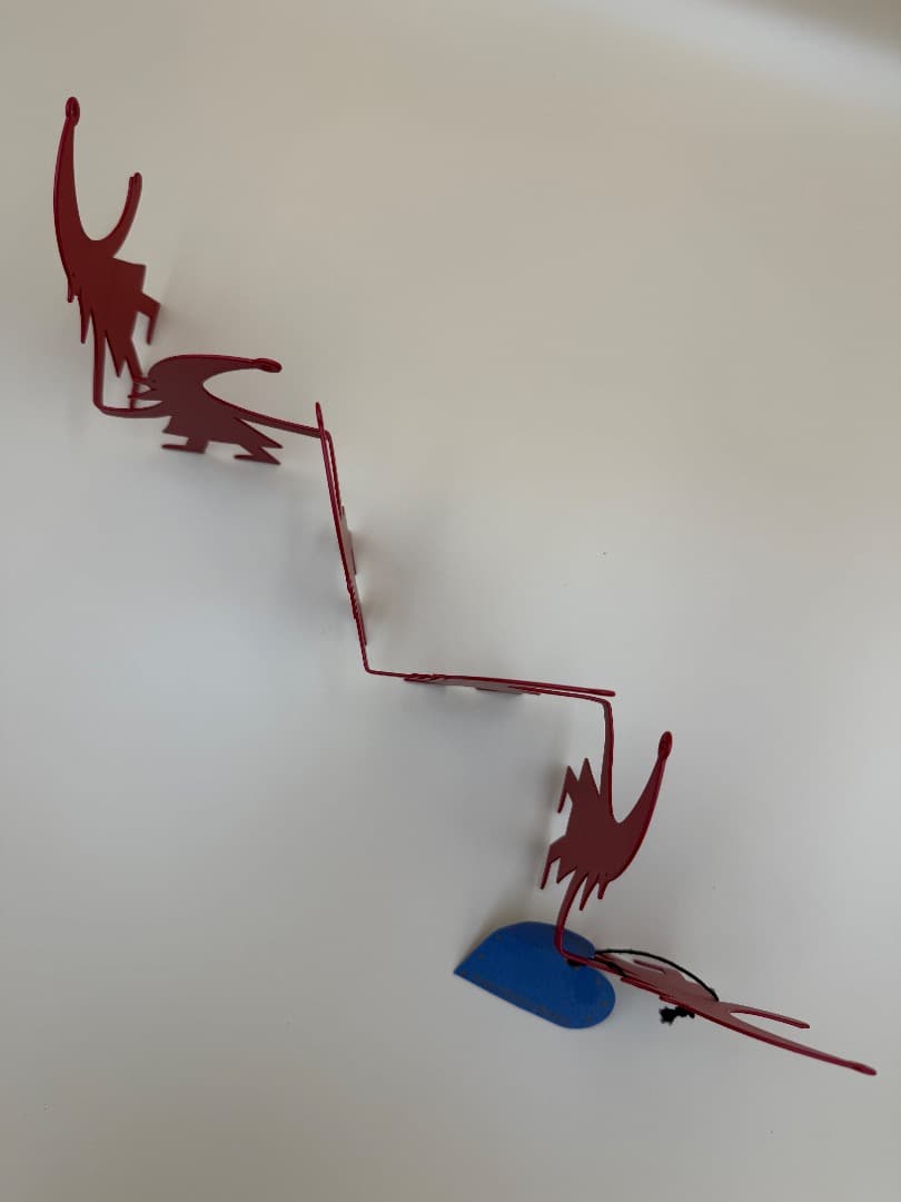 フィンランド購入 アイアン製 北欧オブジェ 未使用 約34cm