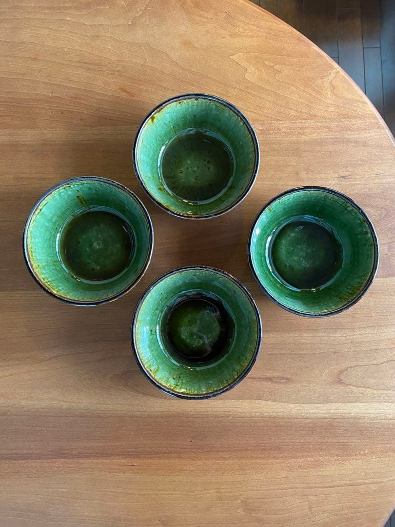 大沼道行　織部　器　4個セット