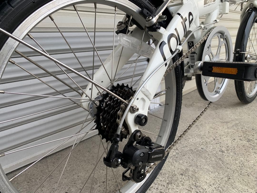送料無料DAHON 折り畳み自転車route SHIMANO 7速 20インチ