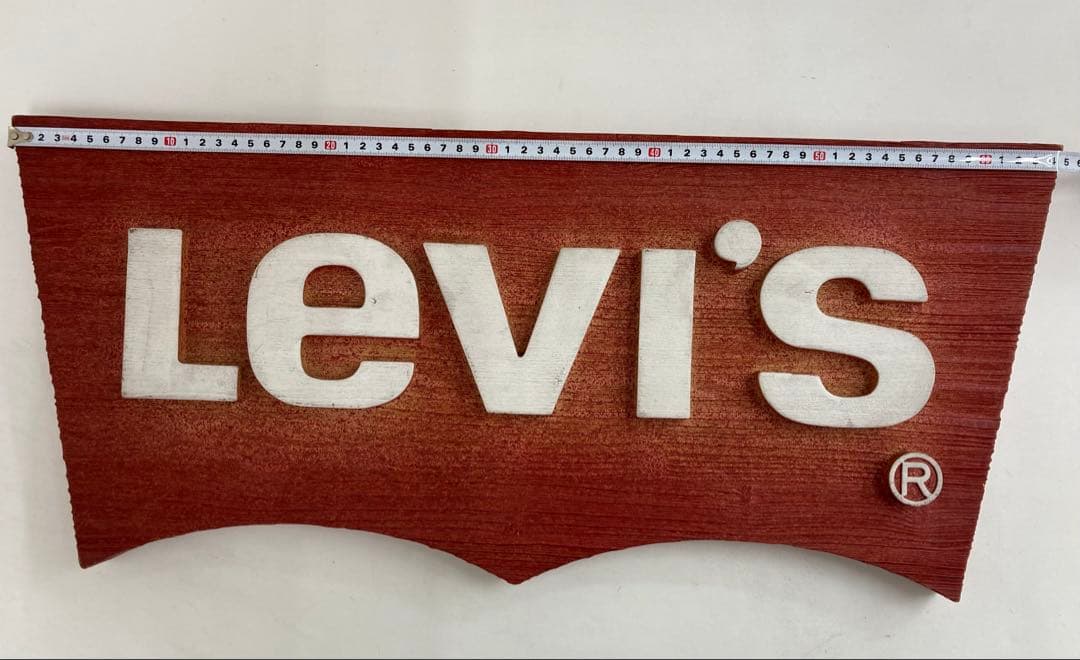 【✨希少】Levi's リーバイス　看板　約65cm x 28cm