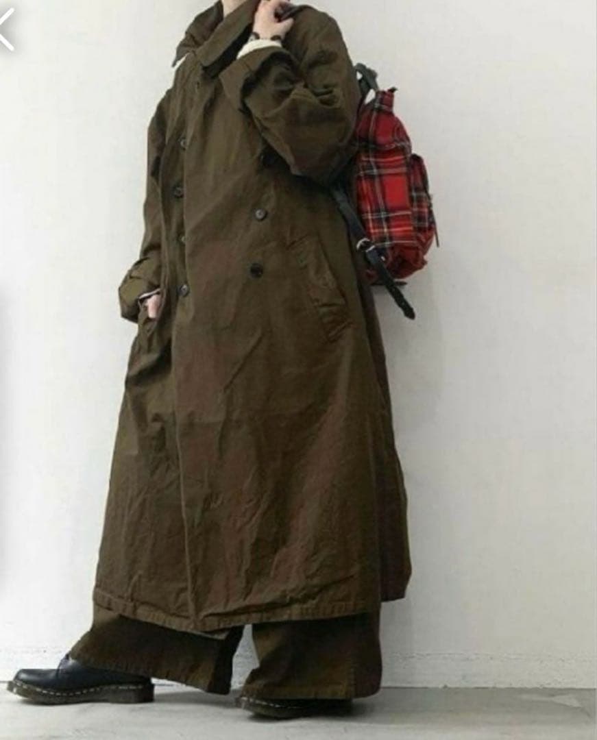 メ*ル様 51700円　HTS トレンチコート カーキ44 ミリタリー コート
